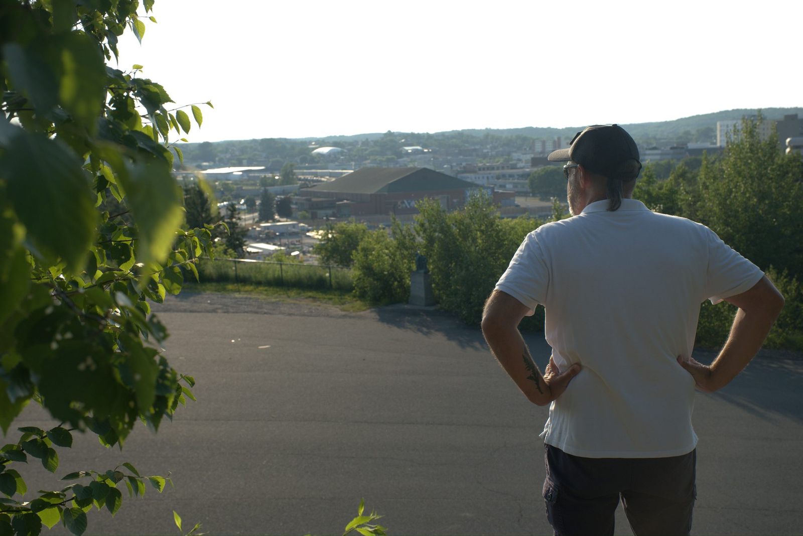 Derek Young overlooking Ward 10, Greater Sudbury